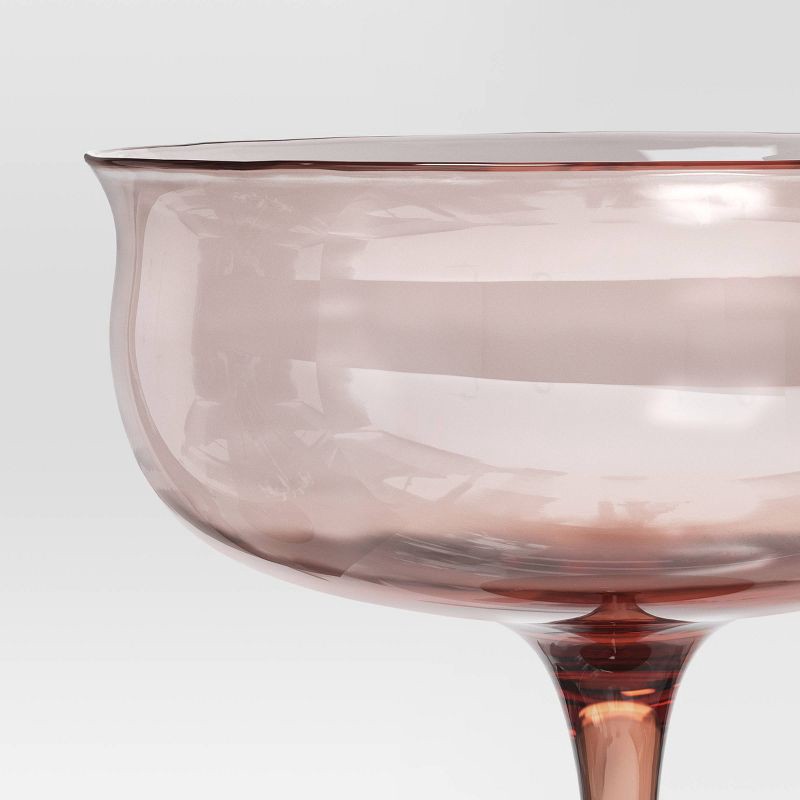 slide 3 of 3, 13oz Vintage Stemmed Tall Coupe Cocktail Rustic Barn - Threshold™, 13 oz