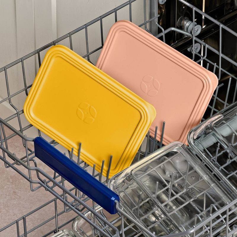 slide 5 of 6, Ello Everyday Glass 4.5c 10pc Meal Prep Food Storage Container Set, 10 ct