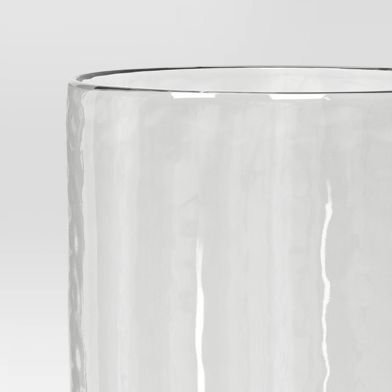 slide 3 of 3, 18oz Tall Hammered Glass - Threshold™, 18 oz