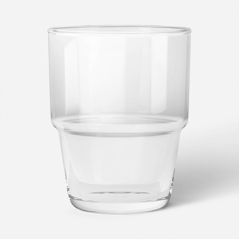 slide 3 of 3, 8pk 14 fl oz Stacking Tumblers - Room Essentials™, 8 ct, 14 fl oz