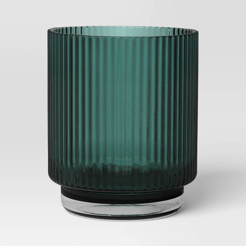 slide 1 of 3, 8.4oz Cassin Ribbed Short Tumbler Green - Threshold™, 8.4 oz