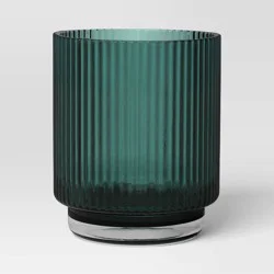 8.4oz Cassin Ribbed Short Tumbler Green - Threshold™