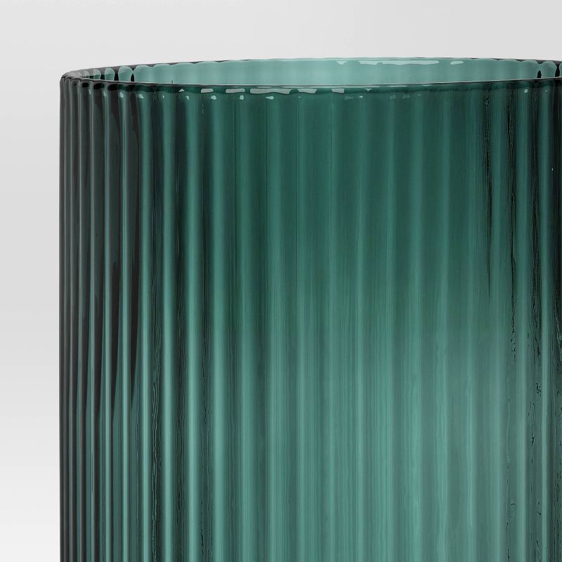 slide 3 of 3, 20.2oz Cassin Ribbed Tall Tumbler Green - Threshold™, 20.2 oz