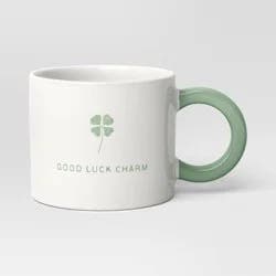 16oz Stoneware GOOD LUCK CHARM Mug - Room Essentials™
