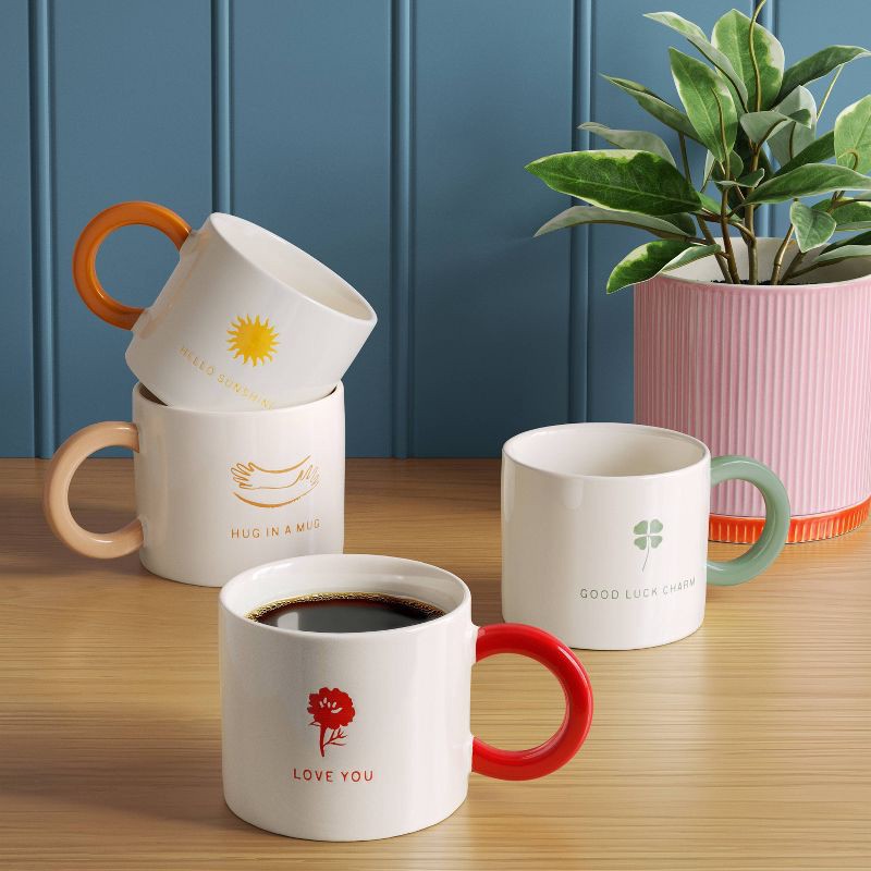 slide 2 of 3, 16oz Stoneware HUG IN A MUG - Room Essentials™, 16 oz