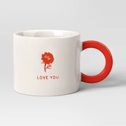 16oz Stoneware LOVE YOU Mug - Room Essentials™