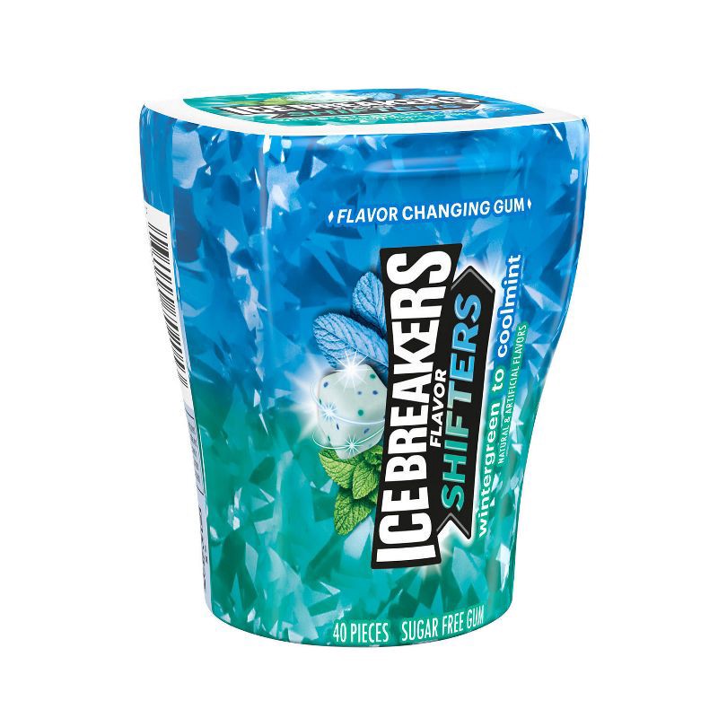 slide 2 of 7, Ice Breakers Sugar-Free Gum Flavor Shifters Wintergreen/Cool mint - 3.24oz, 3.24 oz