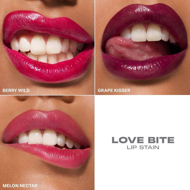 slide 4 of 10, Morphe Love Bite Lip Stain - Berry Wilder - 0.09 fl oz - Ulta Beauty, 0.09 fl oz