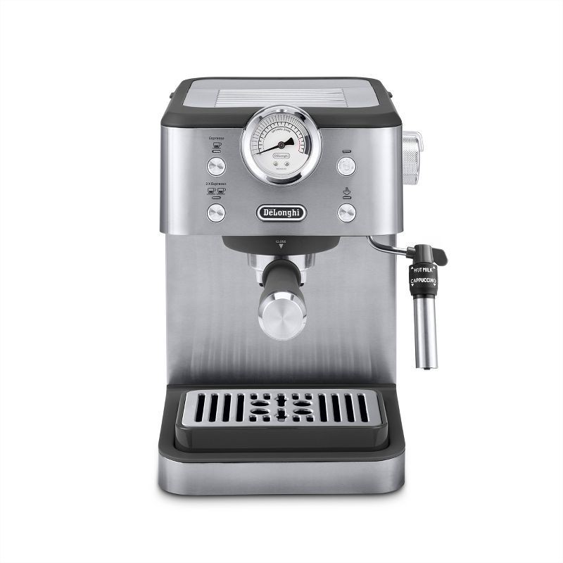 slide 2 of 13, DeLonghi Classic Espresso Machine Silver, 1 ct