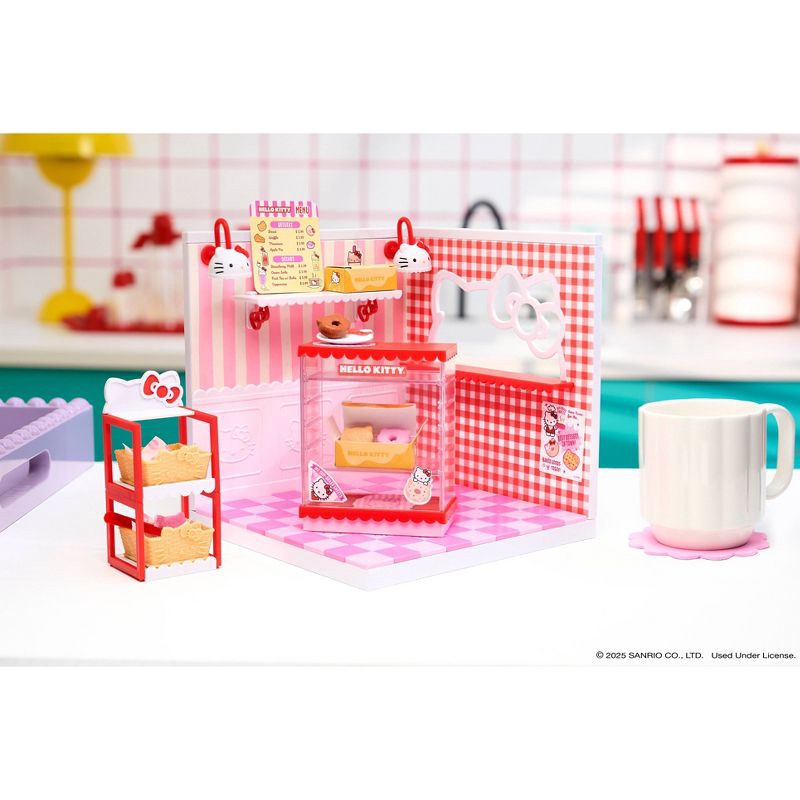 slide 2 of 7, MGA's Miniverse Make It Mini Spaces Hello Kitty, Building Set, 1 ct
