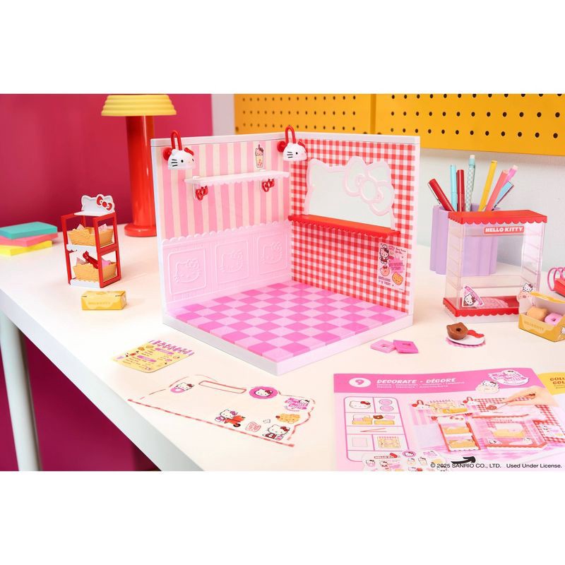 slide 3 of 7, MGA's Miniverse Make It Mini Spaces Hello Kitty, Building Set, 1 ct