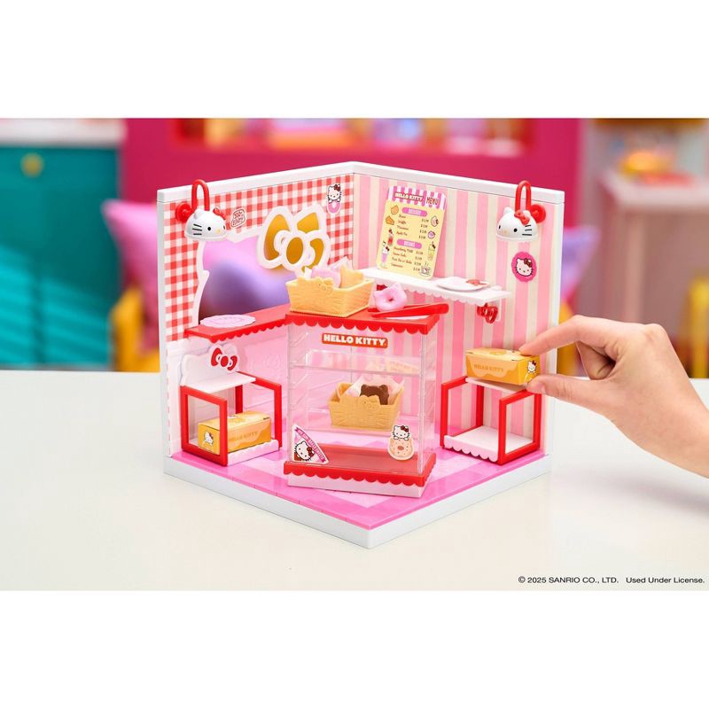 slide 4 of 7, MGA's Miniverse Make It Mini Spaces Hello Kitty, Building Set, 1 ct