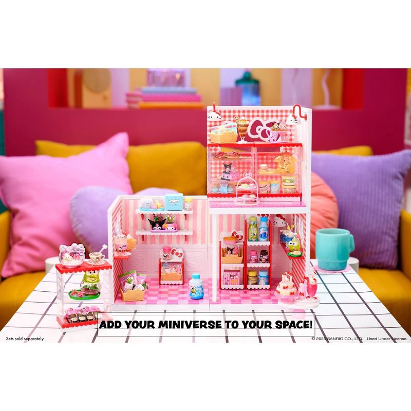slide 5 of 7, MGA's Miniverse Make It Mini Spaces Hello Kitty, Building Set, 1 ct