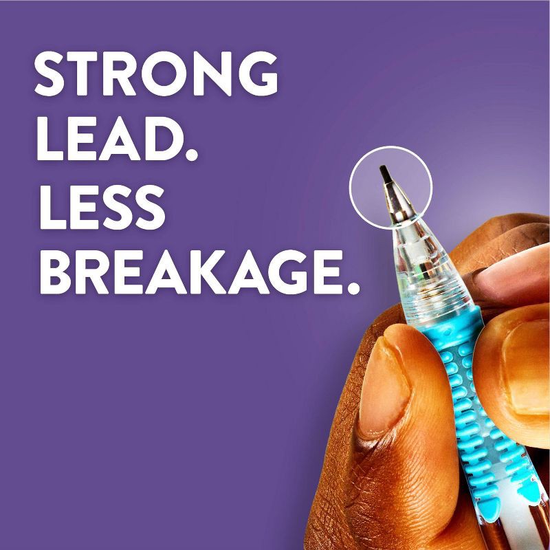 slide 3 of 7, Paper Mate 3ct Clearpoint Mechanical Pencil Color Block Special Edition 0.7mm Lead Blue/Red/Lime, 3 ct