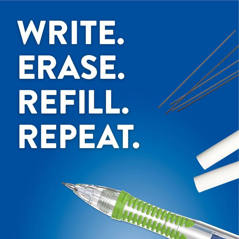 slide 5 of 7, Paper Mate 3ct Clearpoint Mechanical Pencil Color Block Special Edition 0.7mm Lead Blue/Red/Lime, 3 ct