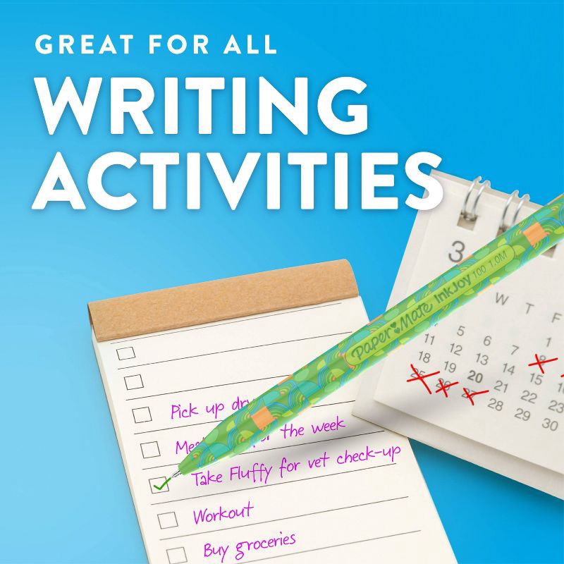 slide 6 of 6, Paper Mate 18ct InkJoy 1.0mm Ballpoint Pen Assorted Ink Special Edition, 18 ct