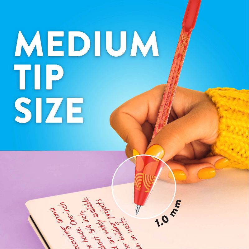 slide 2 of 6, Paper Mate 18ct InkJoy 1.0mm Ballpoint Pen Assorted Ink Special Edition, 18 ct