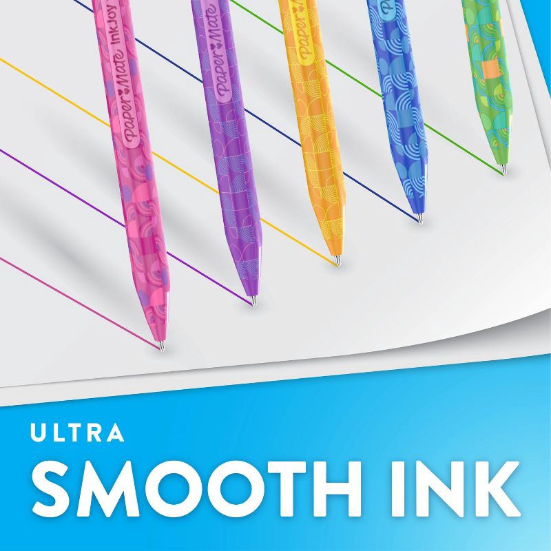 slide 4 of 6, Paper Mate 18ct InkJoy 1.0mm Ballpoint Pen Assorted Ink Special Edition, 18 ct