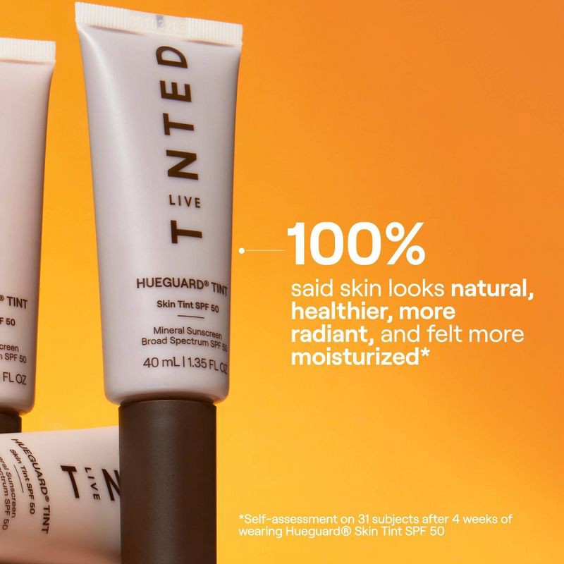 slide 7 of 7, Live Tinted Huegard Skin Tint SPF 50 Mineral Sunscreen Broad Broad Spectrum - 8 - 1.35 fl oz - Ulta Beauty, 8 x 1.35 fl oz