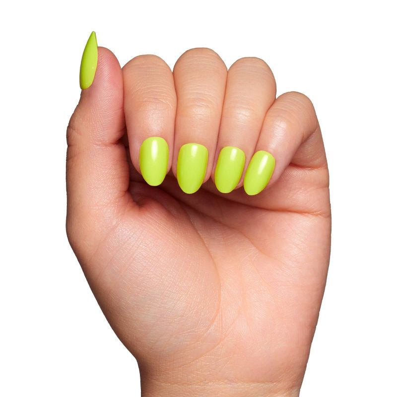 slide 4 of 6, Glamnetic Lime Green Women's Press-On Nails - Ulta Beauty, 1 ct
