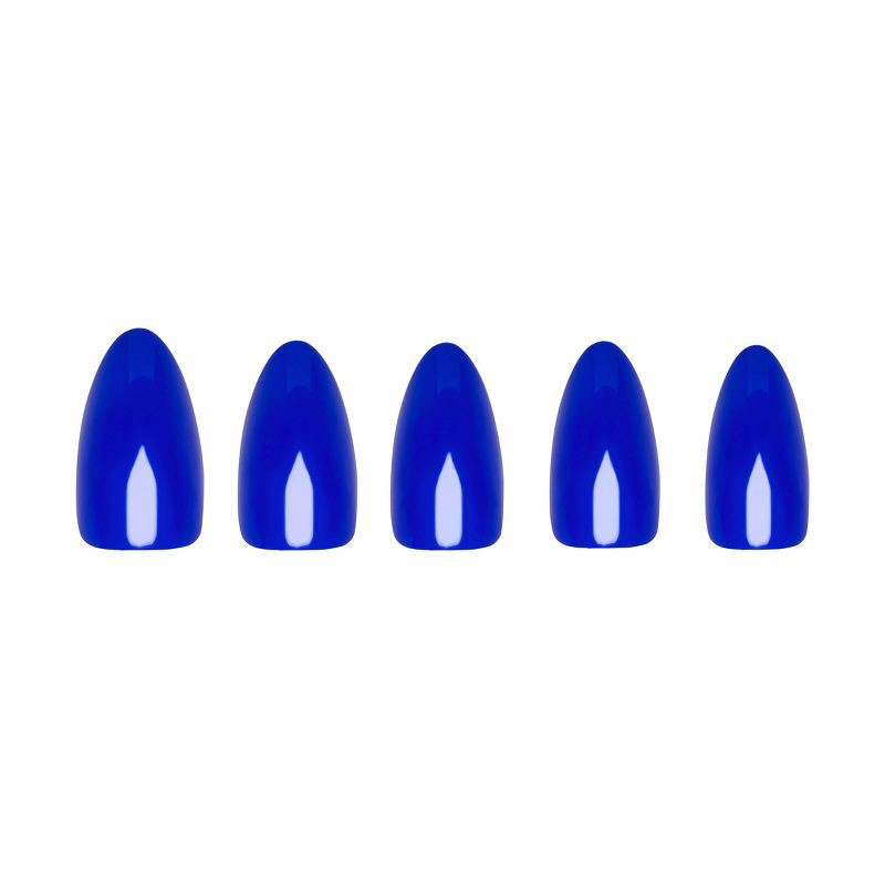 slide 3 of 6, Glamnetic Cobalt Blue Women's Press-On Nails - Ulta Beauty, 1 ct