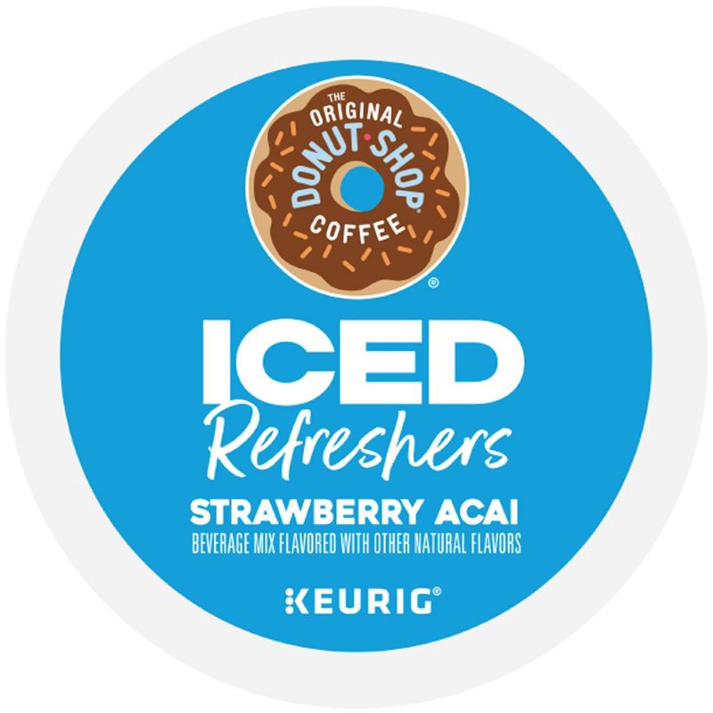 slide 13 of 16, The Original Donut Shop Strawberry Acai Keurig K-Cup Iced Refresher Pods - 10ct, 10 ct
