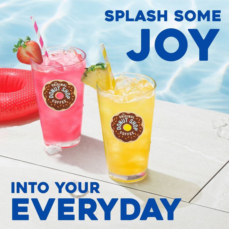 slide 10 of 16, The Original Donut Shop Strawberry Acai Keurig K-Cup Iced Refresher Pods - 10ct, 10 ct