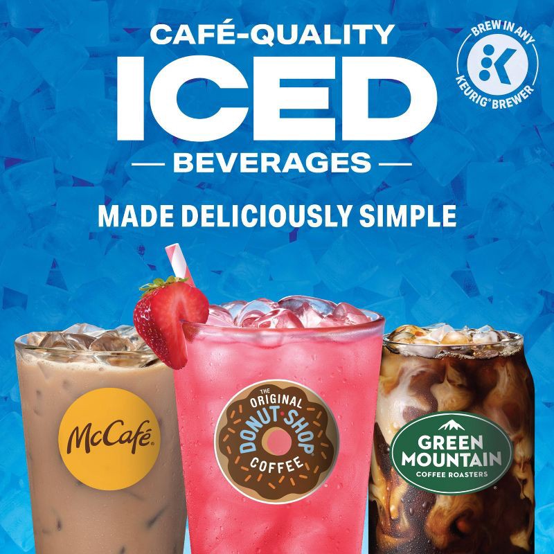 slide 11 of 16, The Original Donut Shop Strawberry Acai Keurig K-Cup Iced Refresher Pods - 10ct, 10 ct