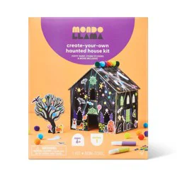 Halloween Craft Tabletop Haunted House Kit - Mondo Llama™