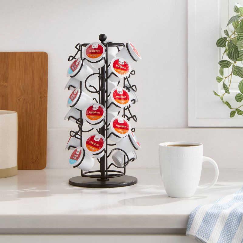 slide 2 of 3, Coffee Pod Storage Carousel - Brightroom™, 1 ct