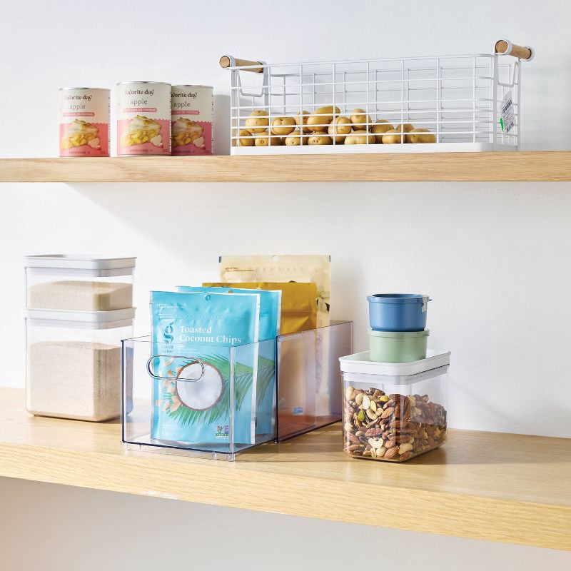 slide 2 of 4, Plastic Expandable Deep Pantry Bin - Brightroom™, 1 ct