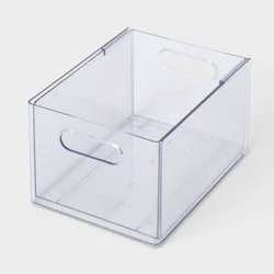 Plastic Expandable Deep Pantry Bin - Brightroom™