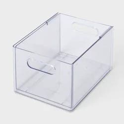 Plastic Expandable Deep Pantry Bin - Brightroom™