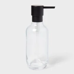 Glass Soap Pump Black - Brightroom™