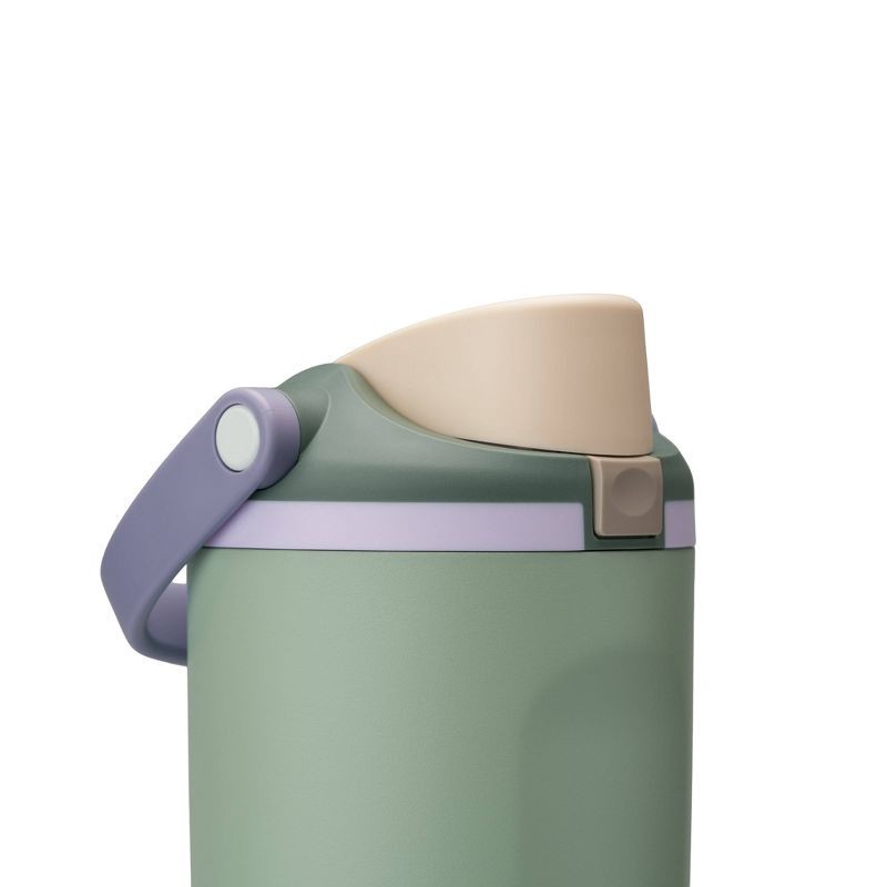 slide 2 of 6, Owala 40oz FreeSip Sway Stainless Steel Tumbler - Misty Meadow, 40 oz