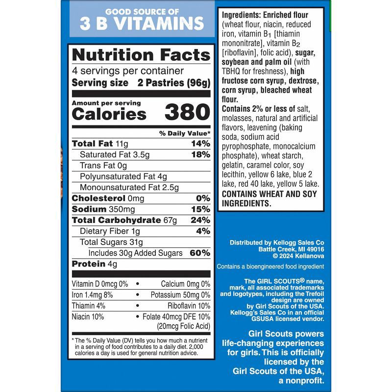 slide 9 of 10, Pop-Tarts Girl Scouts Frosted Coconut Caramel Filling Toaster Pastries - 13.5oz/8ct, 13.5 oz, 8 ct