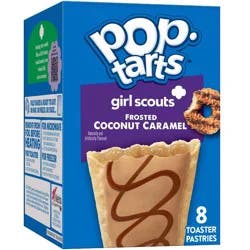 Pop-Tarts Girl Scouts Frosted Coconut Caramel Filling Toaster Pastries - 13.5oz/8ct
