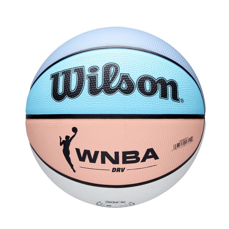 slide 7 of 7, Wilson WNBA DRV Summer Basket 6 Basketball: Butyl Bladder, Rubber Shell, Age 9+, 1 ct