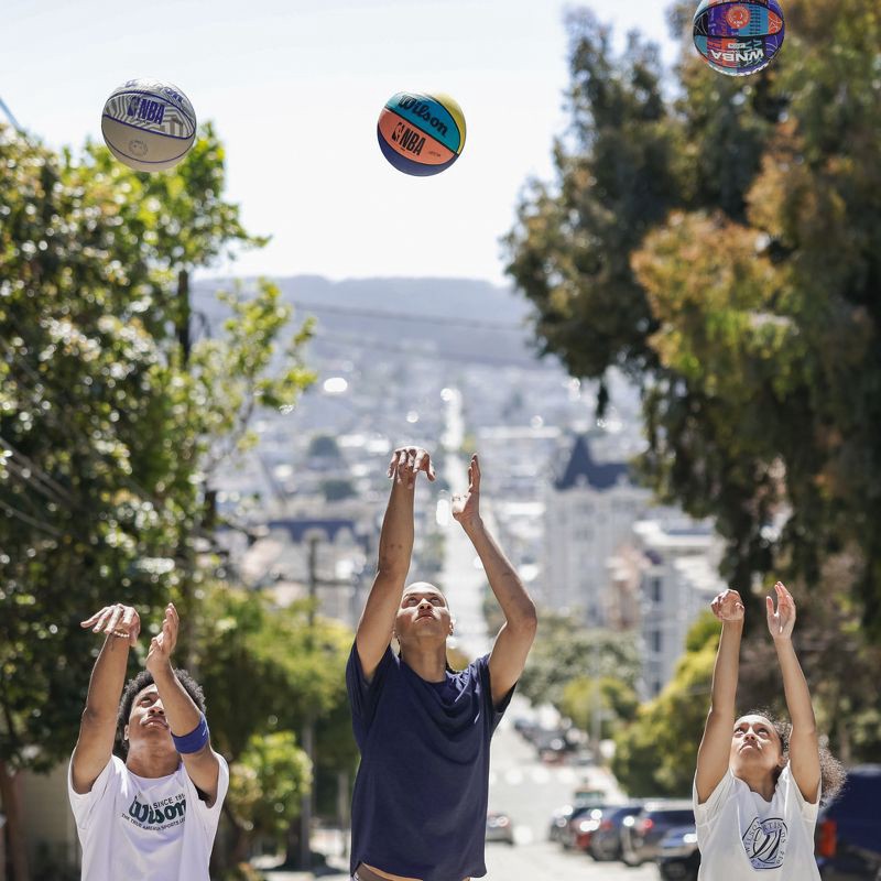 slide 4 of 10, Wilson NBA DRV Summer Basket 7 Basketball: Sports Equipment for Ages 12+, 1 ct