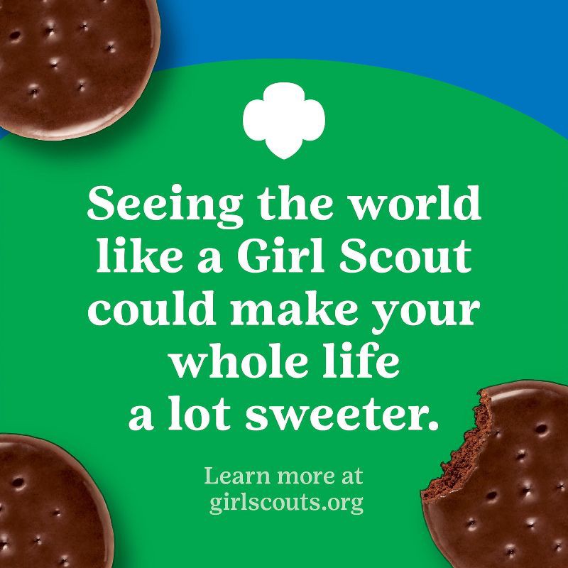 slide 5 of 10, Pop-Tarts Girl Scouts Frosted Thin Mint Chocolate Filling Toaster Pastries - 13.5oz/8ct, 13.5 oz, 8 ct