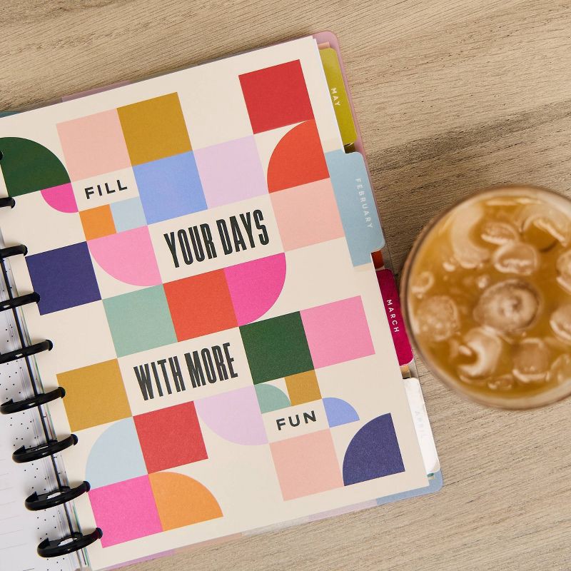 slide 13 of 18, The Happy Planner 7"x9.25" 2026 Groovy Grids Classic 12 Months Bound Dated Planner, 1 ct