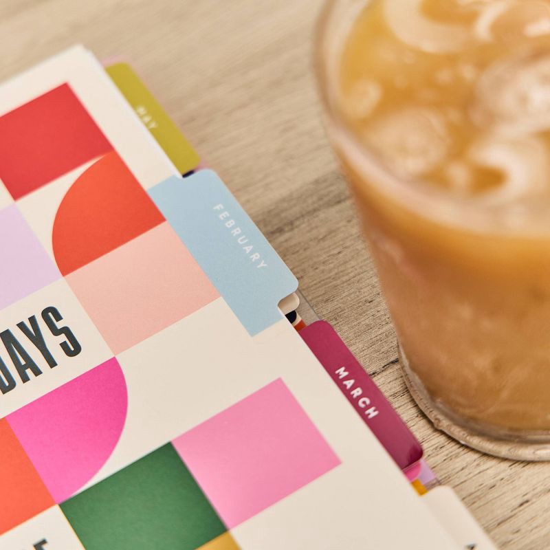 slide 15 of 18, The Happy Planner 7"x9.25" 2026 Groovy Grids Classic 12 Months Bound Dated Planner, 1 ct