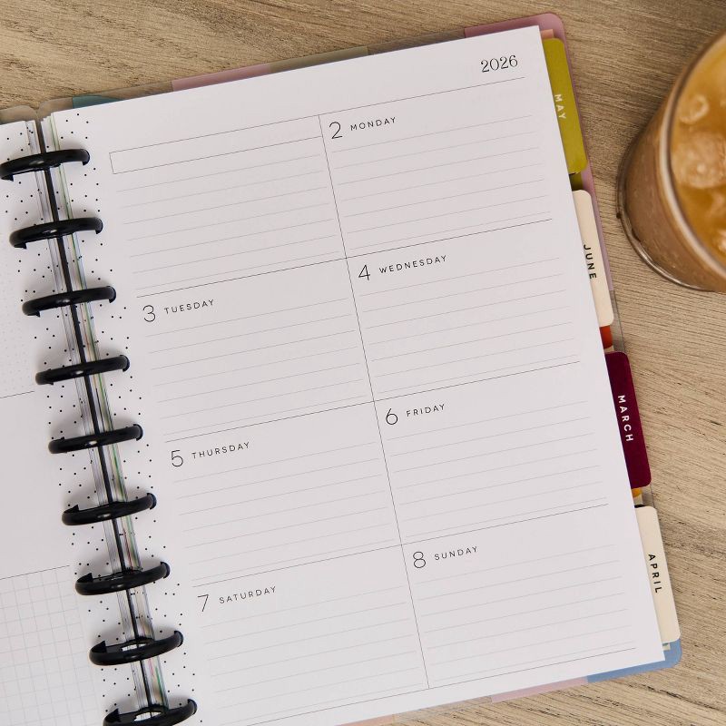 slide 18 of 18, The Happy Planner 7"x9.25" 2026 Groovy Grids Classic 12 Months Bound Dated Planner, 1 ct