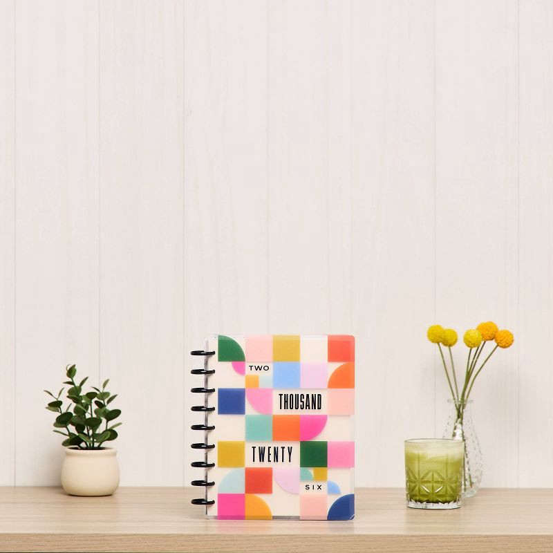 slide 7 of 18, The Happy Planner 7"x9.25" 2026 Groovy Grids Classic 12 Months Bound Dated Planner, 1 ct