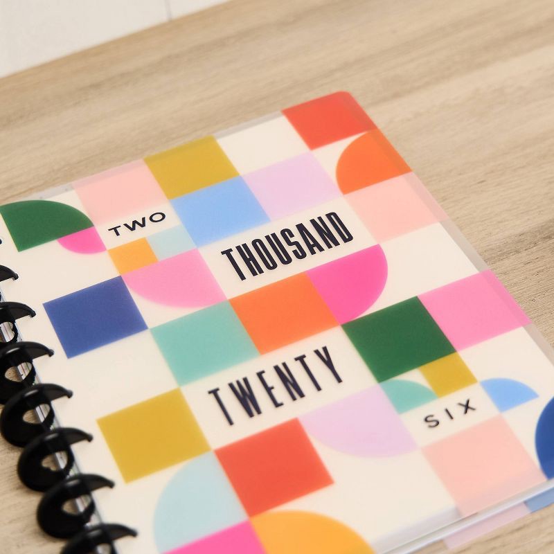 slide 10 of 18, The Happy Planner 7"x9.25" 2026 Groovy Grids Classic 12 Months Bound Dated Planner, 1 ct