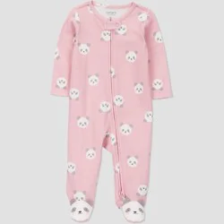 Carter's Just One You® Baby Girls' Panda Printed Sleep N' Play - Pink Newborn
