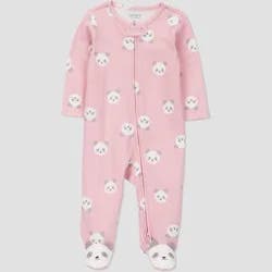 Carter's Just One You® Baby Girls' Panda Printed Sleep N' Play - Pink Newborn