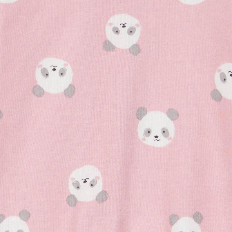 slide 2 of 5, Carter's Just One You® Baby Girls' Panda Printed Sleep N' Play - Pink 6M, 1 ct