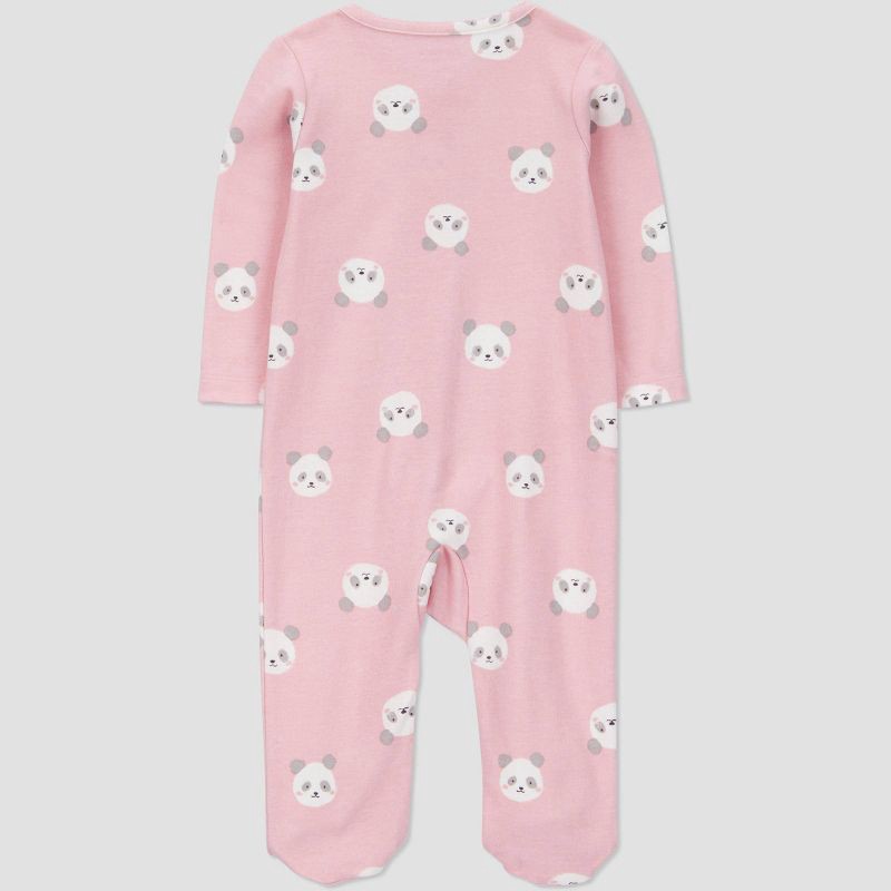 slide 2 of 5, Carter's Just One You® Baby Girls' Panda Printed Sleep N' Play - Pink 9M, 1 ct