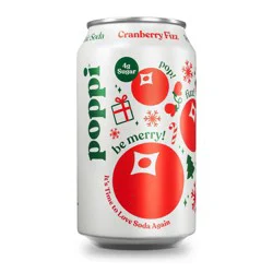 poppi Cranberry Fizz Prebiotic Soda - 12 fl oz Can